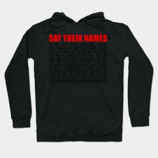 say their names Hoodie